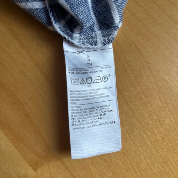 Striped Linen Dress - Picture 4 of 4